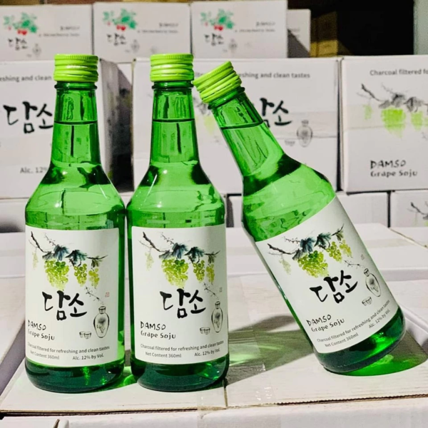 RƯỢU SOJU DAMSO_360ml