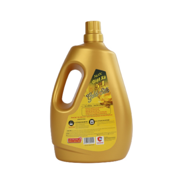 NƯỚC GIẶT XẢ MR.CARE_Can 3.6KG (Vàng Gold Silk)