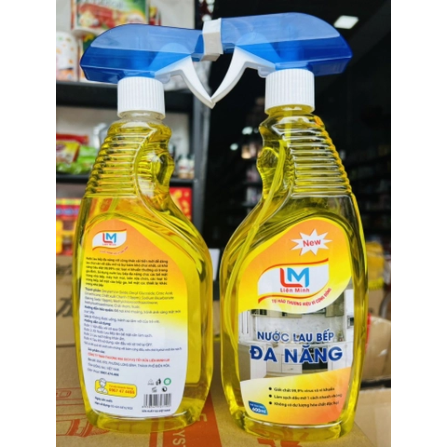 NƯỚC LAU BẾP LM 600ML