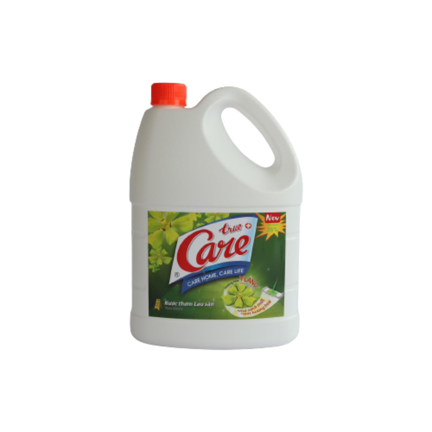 NƯỚC LAU SÀN TRUE CARE_Can 3.6KG (Hoa cỏ YLang)