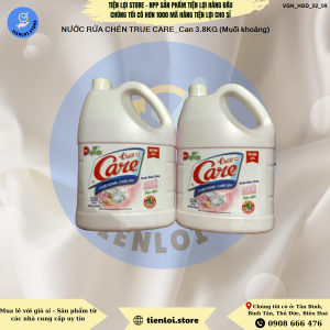 NƯỚC RỬA CHÉN TRUE CARE_Can 3.8KG (Muối khoáng)