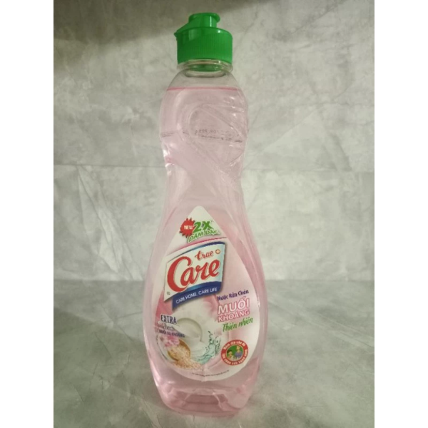 NƯỚC RỬA CHÉN TRUE CARE_Chai 750G (Muối khoáng)